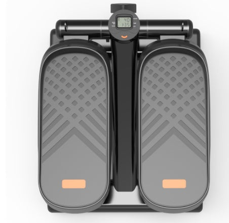 CD Monitor Downloads Home Office Exercise 330LBS Capacity Mini Stepper With Resistance Bands And LCD Monitor