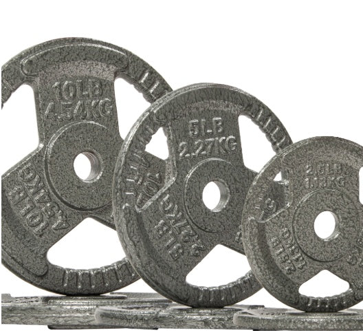 Only Supports Self Pickup 1-inch Standard Cast Iron Weight Plates For Strength Training And Weight Lifting, Multiple Weights