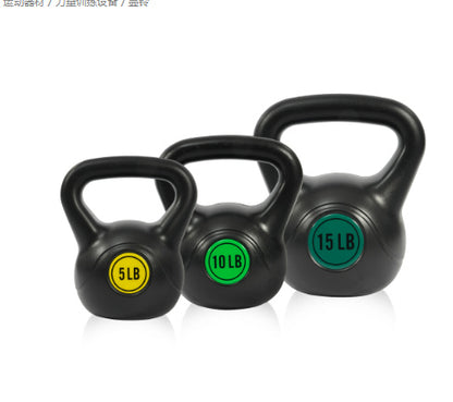 Only Supports Self Pickup  Wide Grip 3-Piece Or 4-Piece Kettlebell Fitness Weight Sets Of 5 Lbs, 10 Lbs, 15 Lbs, And 20 Lbs, 3-Piece Sets