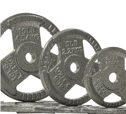 Only Supports Self Pickup  1-inch Standard Cast Iron Weight Plates For Strength Training And Weight Lifting, Multiple Weights