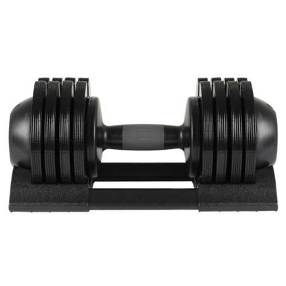 52 Lb Adjustable Steel And Plastic Dumbbells