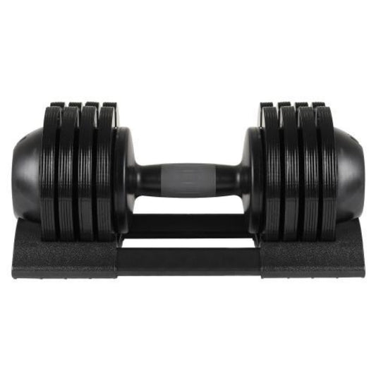 52 Lb Adjustable Steel And Plastic Dumbbells