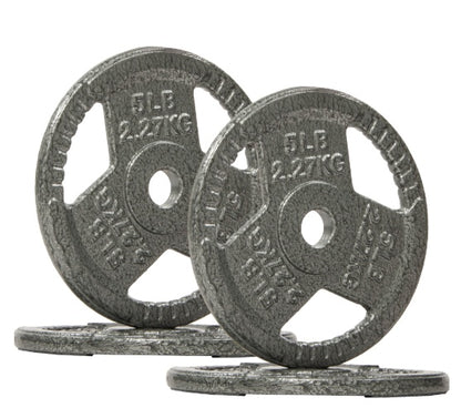 Only Supports Self Pickup  1-inch Standard Cast Iron Weight Plates For Strength Training And Weight Lifting, Multiple Weights