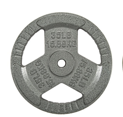 Only Supports Self Pickup  1-inch Standard Cast Iron Weight Plates For Strength Training And Weight Lifting, Multiple Weights