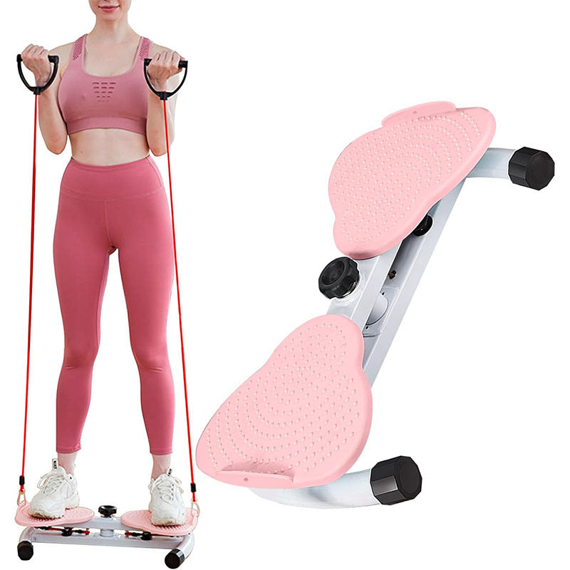 Waist Twist Exercise Machine, A Machine Designed For Weight Loss And Core Abdominal Exercises, With Foot Massage And Weight Loss Capabilities. It Is A Noise Free Home Gym Exercise Equipment For Both M