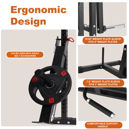 Only Supports Self Pickup  Leg Extension And Curl Machine, Adjustable Plate Lower Body Specific Leg Machine With Squat Rack, Tones Leg Muscles, Hamstring Curl Machine